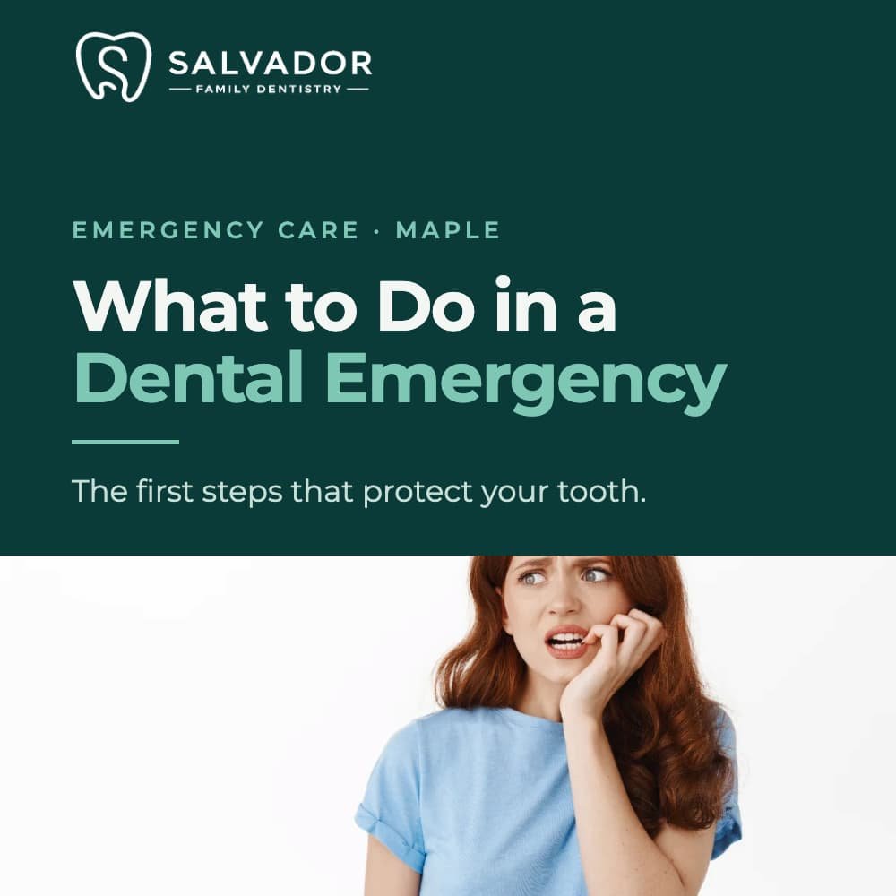 What to Do in a Dental Emergency in Maple